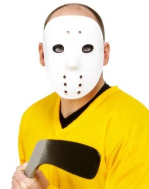 Halloween Fancy Dress Mask - Hockey Mask