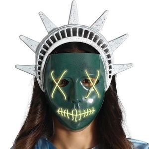 Light Up liberty face mask