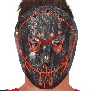 Adult Light Up Hockey Face Mask