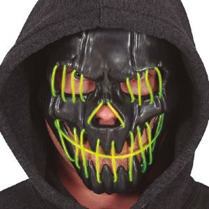 Adult Light Up Smiler Face Mask 
