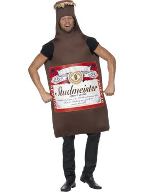 Studmeister Beer Bottle Fancy Dress Costume