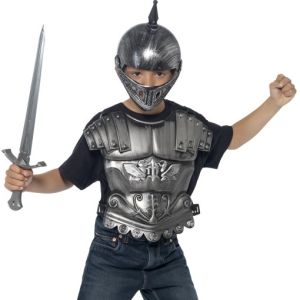 Boys Knight Fancy Dress Armour Set