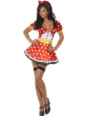 Miss Mouse Fancy Dress Costume