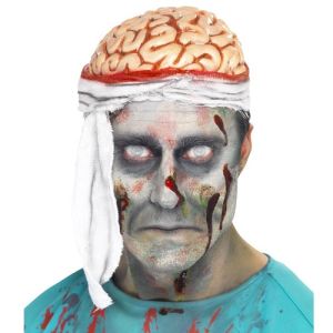 Halloween Bandage Brain Hat