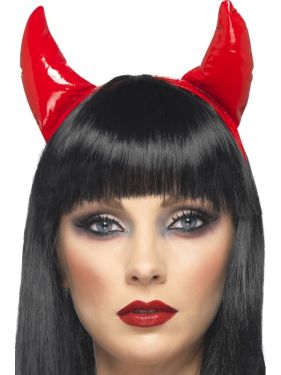 Halloween Fancy Dress Devil Horns on Headband