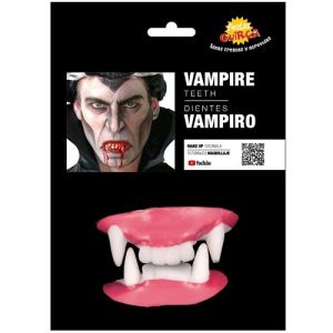 Halloween Rubber Vampire Teeth Set