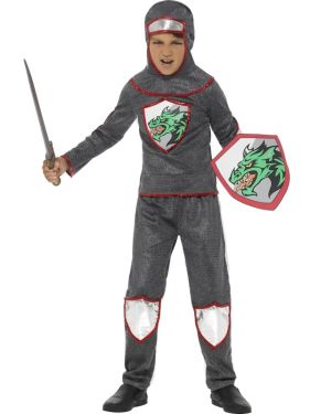 Childrens Deluxe Knight Costume 