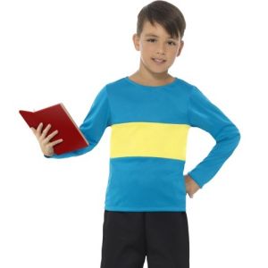 Childrens Blue/Yellow Fancy Dress Top 