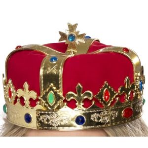 Queen or King Crown with Jewels