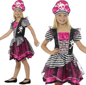 Perfect Pirate Girl Fancy Dress Costume