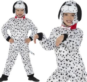 Childrens Dalmation Dog Fancy Dress Costume 