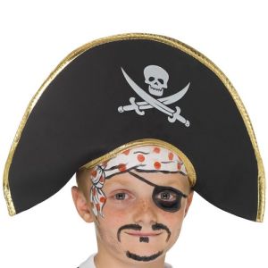 Childrens Pirate Captain Hat 