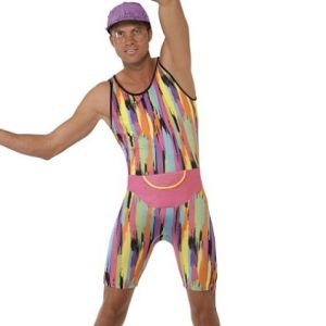 1980s Mr Energizer Fancy Dress Costume