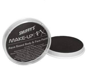 Smiffys Make Up Fancy Dress Face Paint   - Black