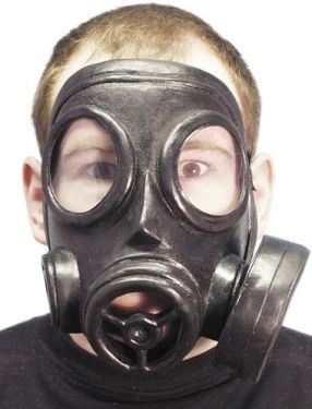 Halloween Fake Rubber Gas Mask