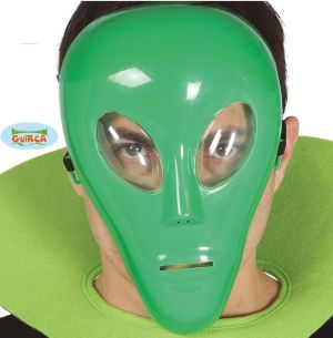 Plastic Alien Face Mask