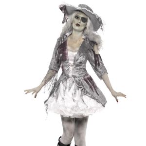 Ladies Ghost Ship Pirates Treasure Costume 