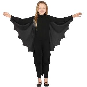 Childs Black Batwing Cape