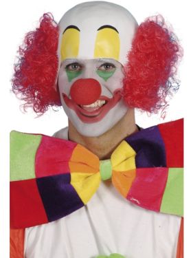 Clown Fancy Dress Headpiece & Wig