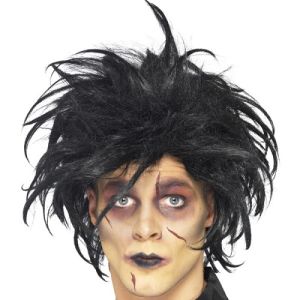 Mens Psycho Wig - Black