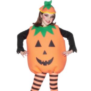 kids Pumpkin Fancy Dress Costume