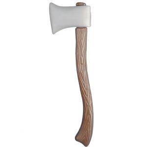 Plastic Axe with Wood Effect Handle