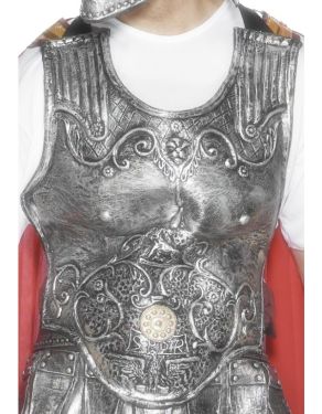 Roman Centurian Fancy Dress Latex Breastplate 