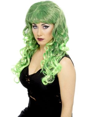 Siren wig green