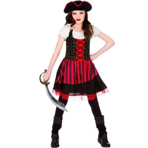 Pretty Pirate Girl Fancy Dress Costume 