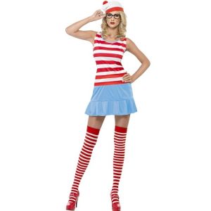 Where's Wally Wenda Cutie Costume 