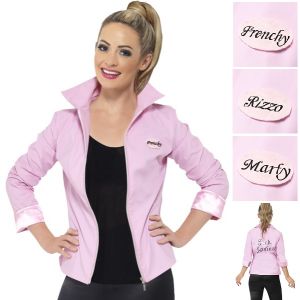 Deluxe Grease 50s Pink Lady Jacket - S, M & L