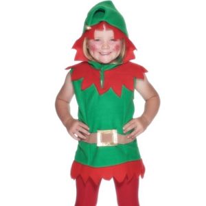 Christmas Fancy Dress Toddler Elf Costume