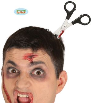 Halloween Scissors in the Head