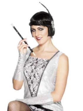 20s Flapper Long Sequinned Cigarette Holder