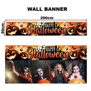 'Happy Halloween' Room Wall Banner Decoration