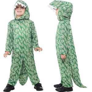 Childrens Smiffys Dinosaur Fancy Dress Costume 