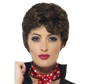 Rizzo from Grease Brown Wig 