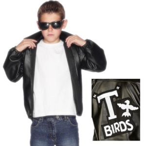 Childs Official Licensed Grease 50s T Bird Jacket