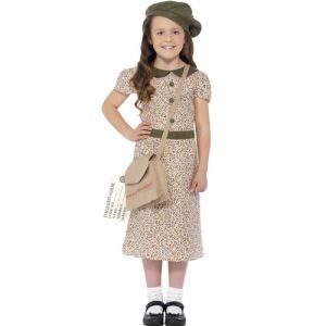 Childrens World War 2 Evacuee Girl Costume