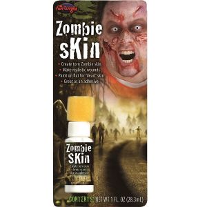 Halloween Liquid Fake Skin & Sponge Set