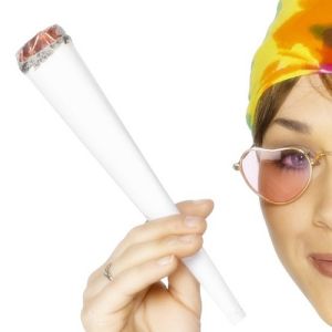 60s 70s Fancy Dress Hippy Wacky Fake Spliff