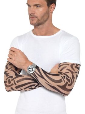 Fancy Dress Tattoo Sleeves - Pack of 2