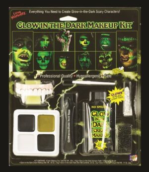 Halloween Glow in the Dark Family Make Up Kit