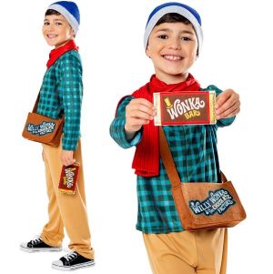 Childs Licensed Charlie Bucket Fancy Dress Costume