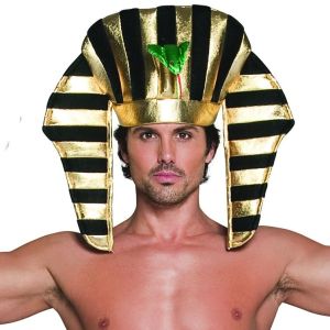 Adult Egyptian Pharaoh Fancy Dress Headpiece