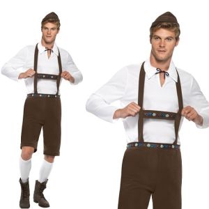 Bavarian Man Oktoberfest Fancy Dress Costume