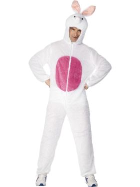 Adult Fancy Dress Bunny Rabbit Costume 