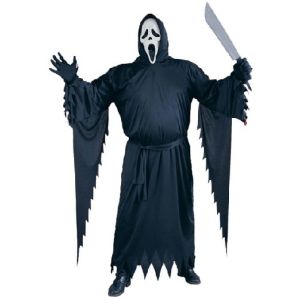 Mens Licensed Scream Stalker Fancy Dress Costume 