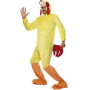 Adult Fancy Dress Chicken Costume