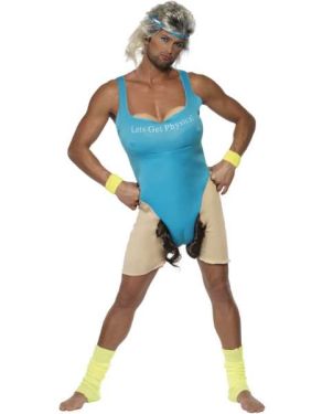80s Fancy Dress Lets Get Physical Costume